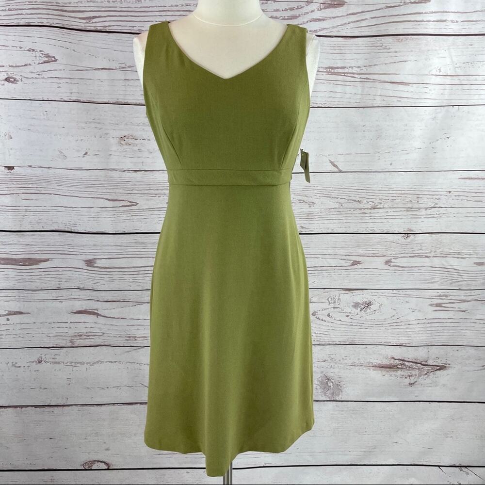 Cynthia Howie Olive Green Dress NEW!